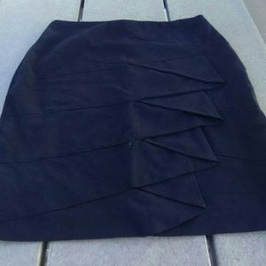 🔴 CATO black ruffle skirt